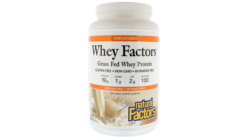 Natural Factors, 草飼牛牛奶乳清蛋白