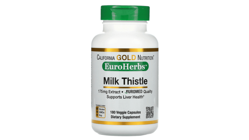 California Gold Nutrition EuroHerbs Milk Thistle